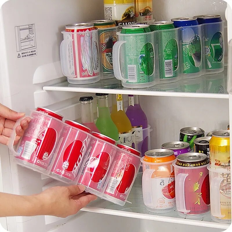 Multiple Can Holder. Make space for more beverage in your refrigeratore.